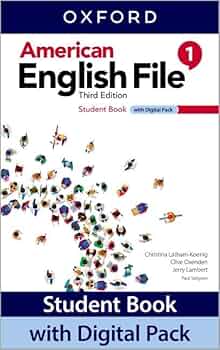 American English CDとテキストブックセット American English File 3e Student Book Level 1 Digital Pack